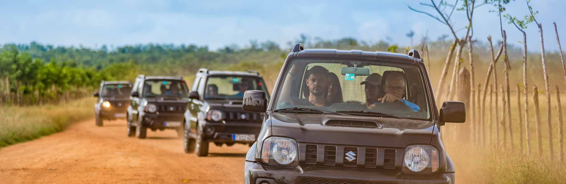 Tourismus, Exkursionen mit dem Jeep, Cayo Santa María, Villa Clara, Cuba Travel
